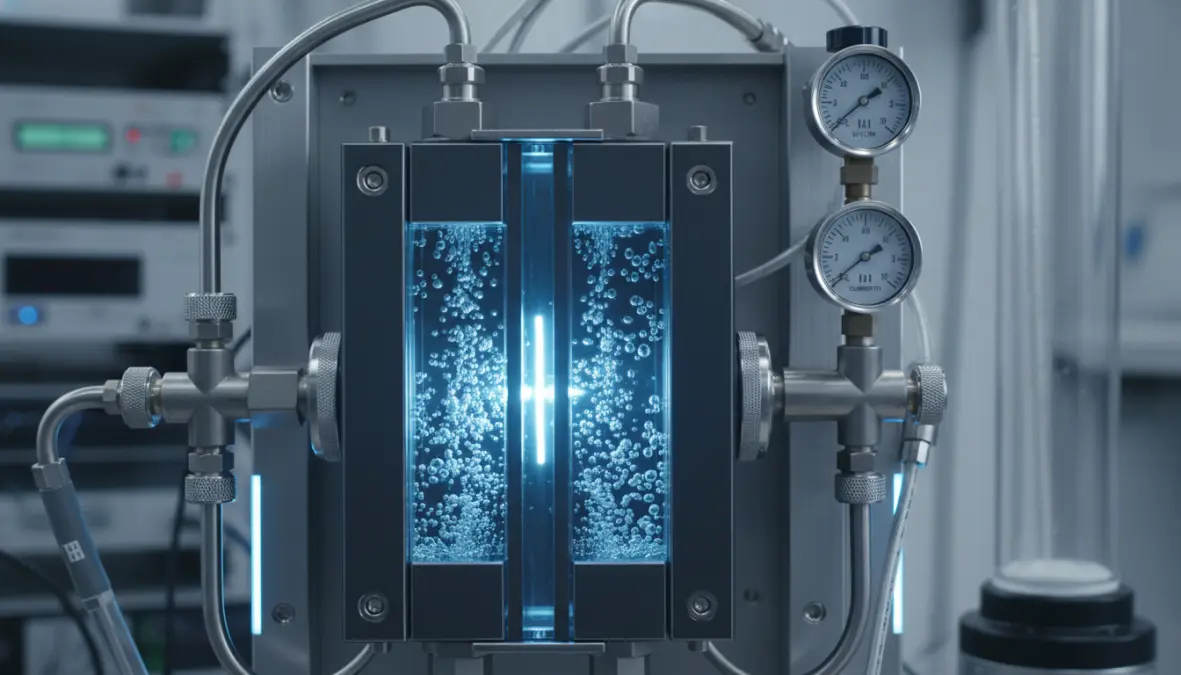 Electrolysis hydrogen production process using proton exchange membrane technology for clean hydrogen