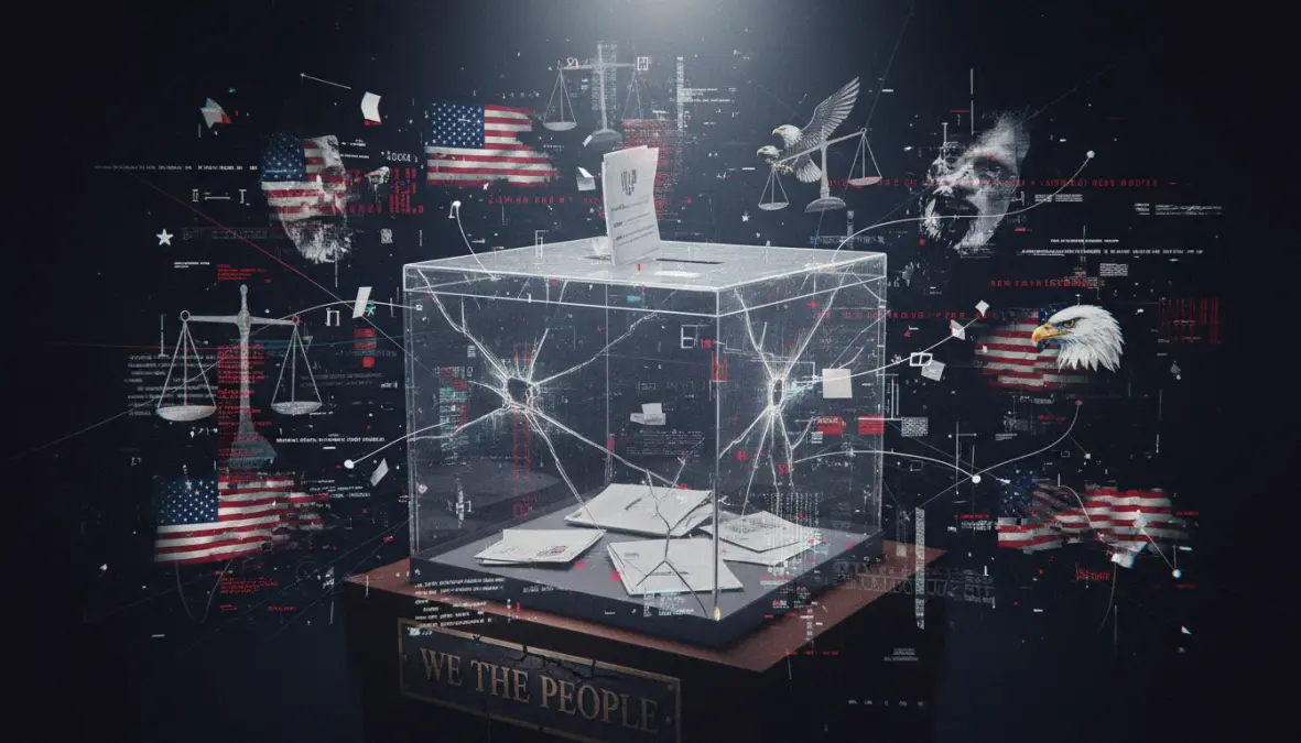 Electoral integrity deepfakes threatening democratic voting processes and election security