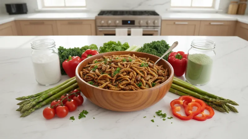 Insect Protein Benefits: Why Crickets and Mealworms Could Replace Traditional Meat