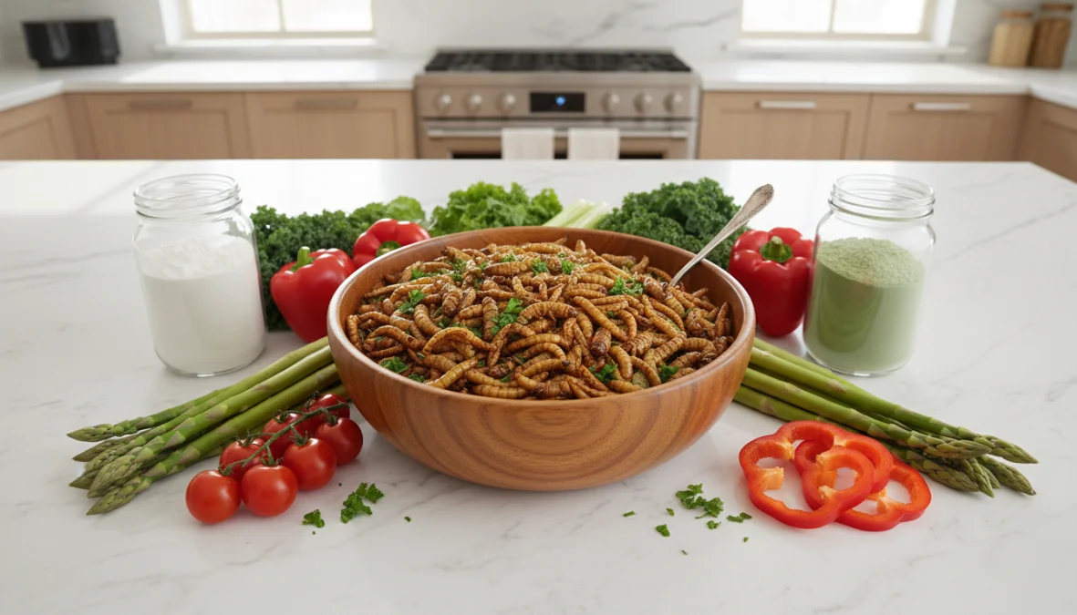 Insect Protein Benefits: Why Crickets and Mealworms Could Replace Traditional Meat