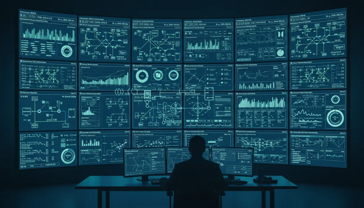 Smart grid technology control system monitoring distributed energy resources in real-time