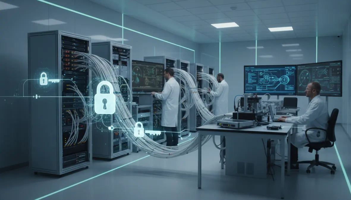 Quantum key distribution system demonstrating quantum cryptography for unbreakable encryption