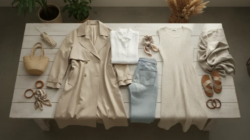 Spring Fashion Trends: Building a Minimalist and Sustainable Wardrobe
