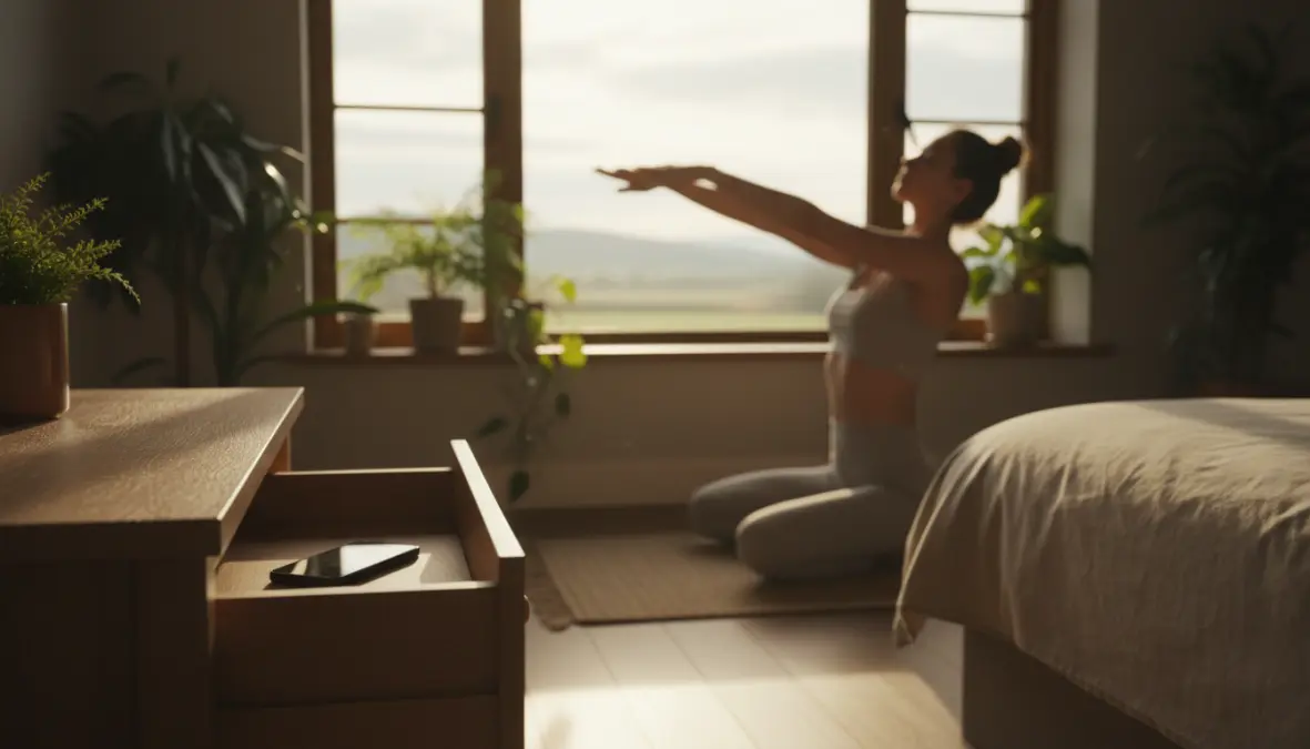 Breaking doomscrolling habit through healthy morning routine and screen time management