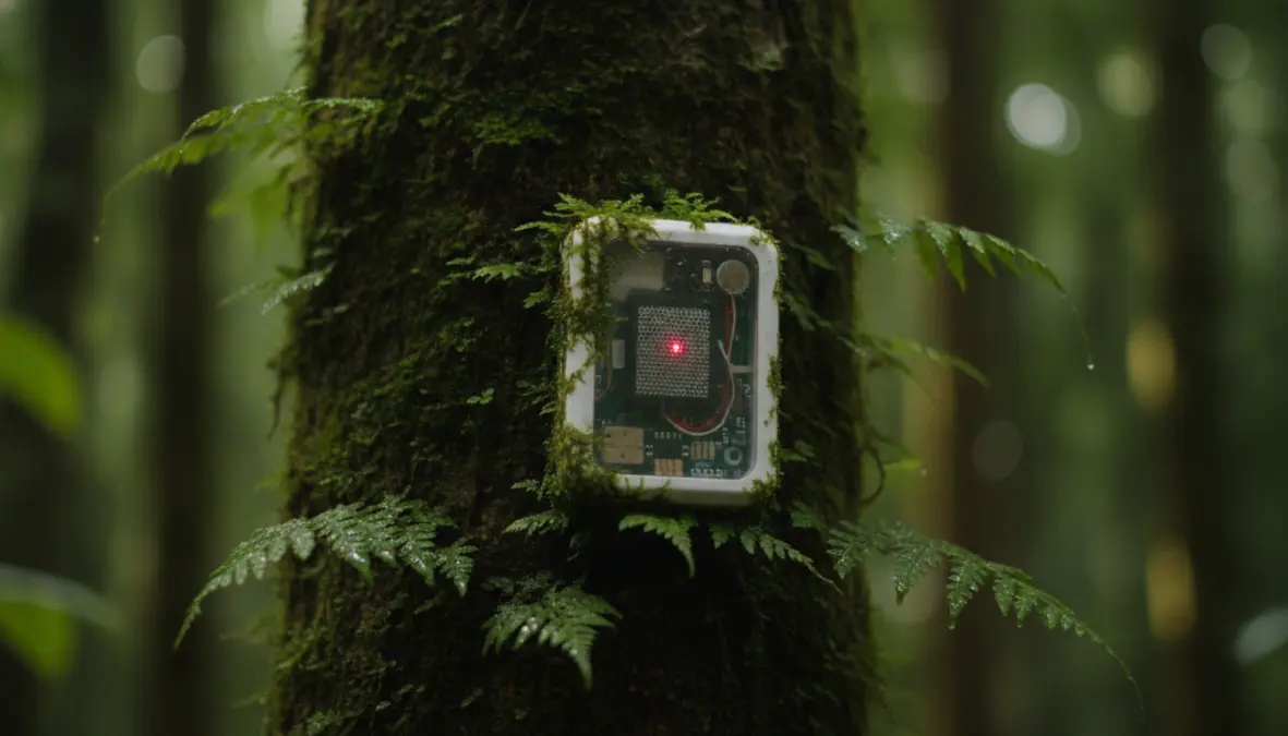 AudioMoth environmental sound monitoring device for ecoacoustics research in rainforest ecosystem