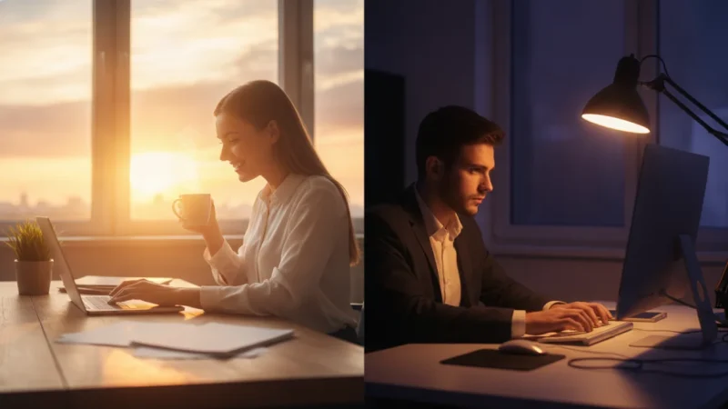 Chronotype Productivity: How to Schedule Your Day Around Your Natural Rhythm