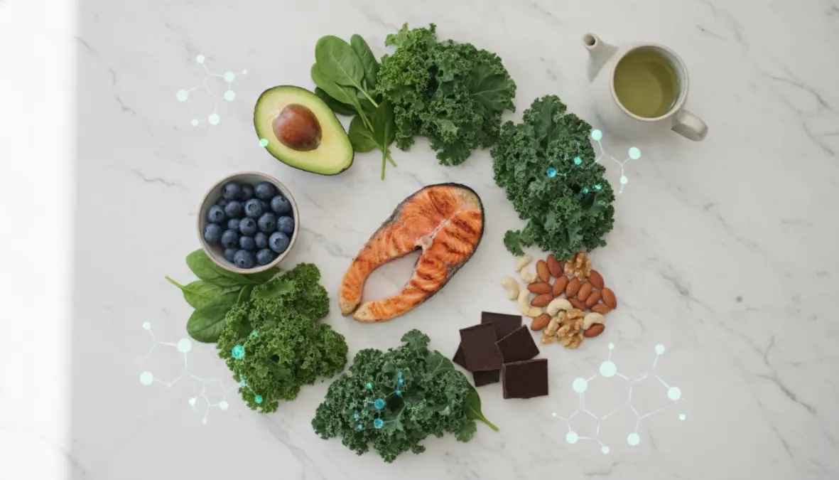 Nutrient-rich foods that influence DNA methylation and gene expression through diet