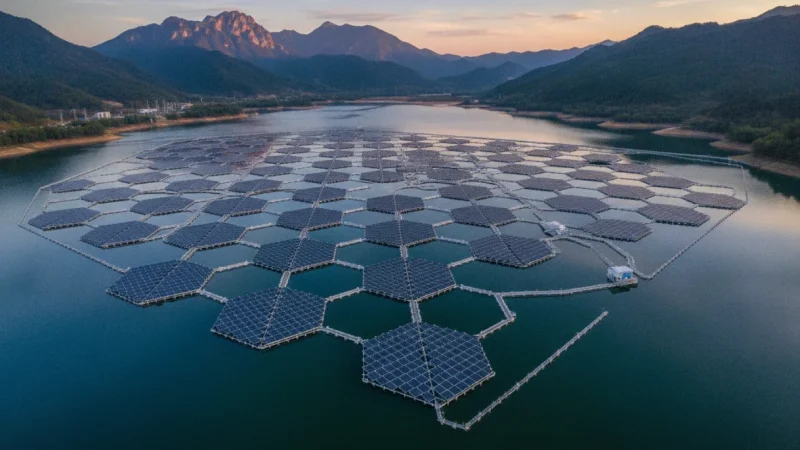 Floating Solar Farms: How Photovoltaic Panels on Water Reservoirs Work