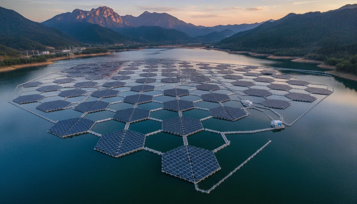 Floating Solar Farms: How Photovoltaic Panels on Water Reservoirs Work