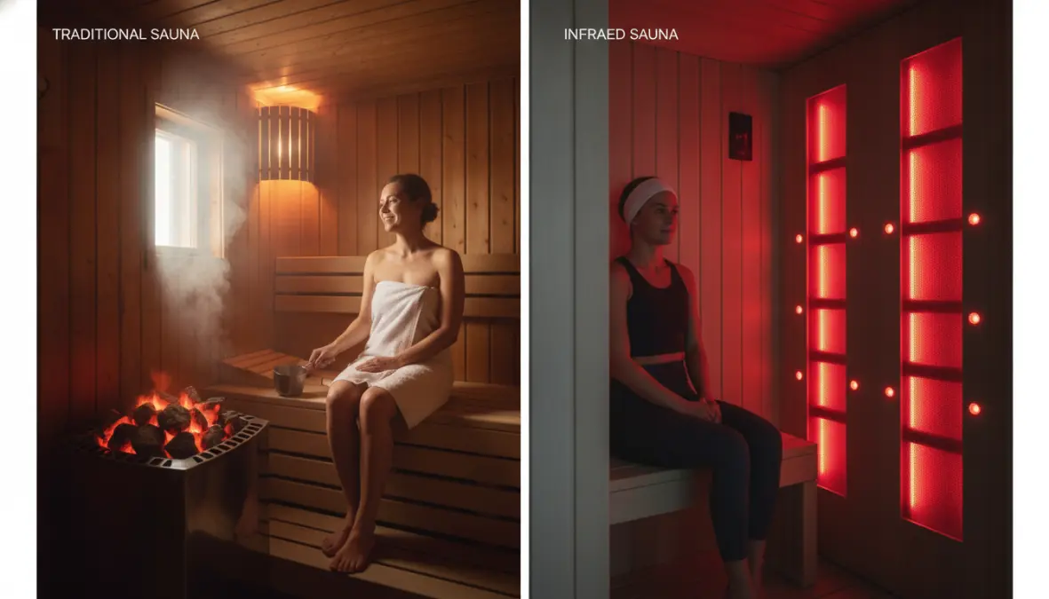 Comparison of traditional and infrared sauna for heat shock protein activation