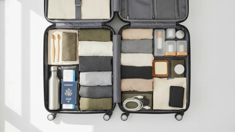 Minimalist Packing Guide: Essential Items for Sustainable Summer Travel