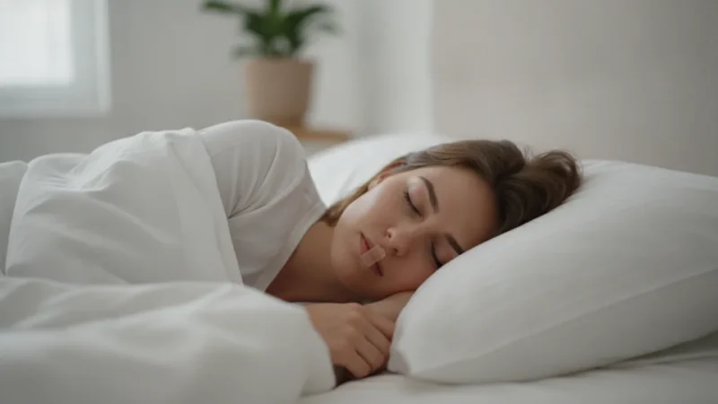 Mouth Taping for Sleep: Benefits, Risks, and What Science Really Says