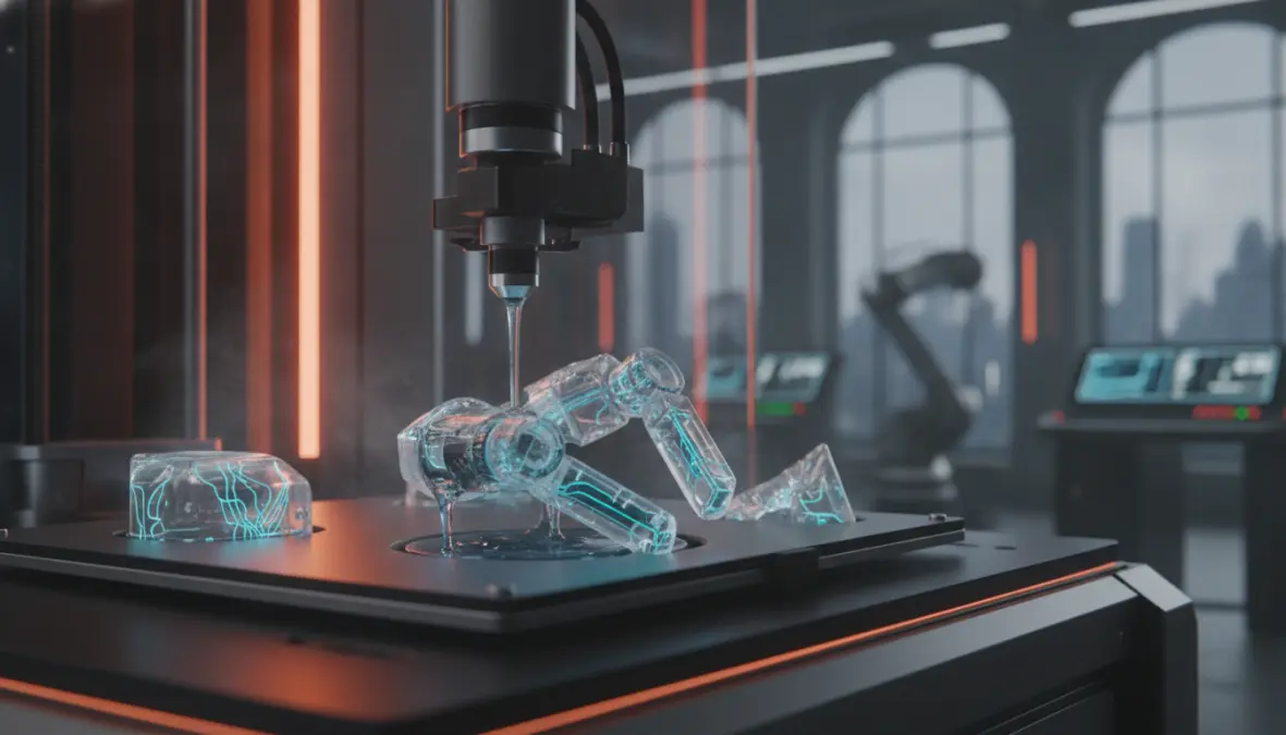 4D printing technology creating self-assembling soft robotics with shape-shifting materials