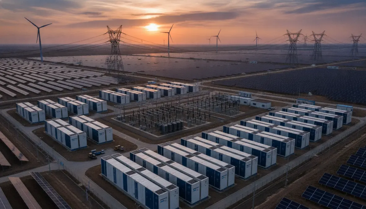 Grid scale storage system using sodium battery applications with renewable energy sources