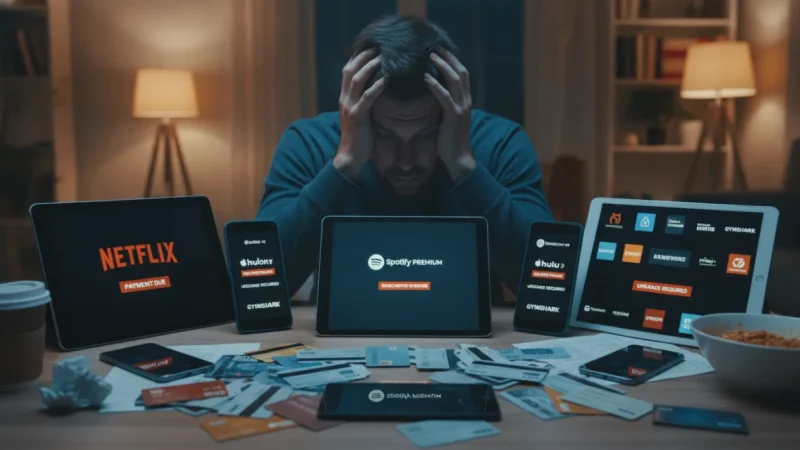 Subscription Fatigue: Why Too Many Services Are Draining Your Wallet and Sanity