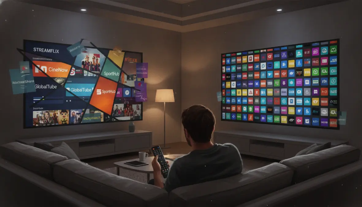 Streaming service fatigue and content overload across multiple subscription platforms