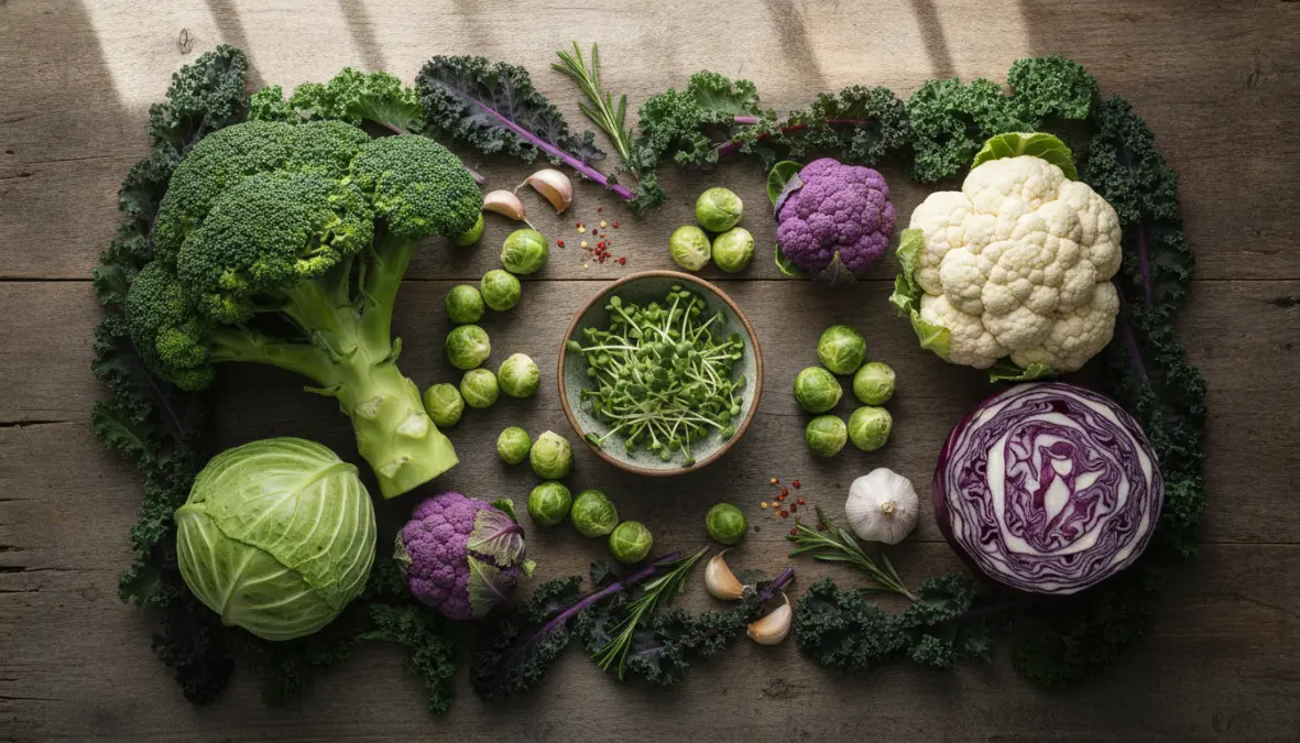 Best cruciferous vegetables for sulforaphane including broccoli sprouts and kale