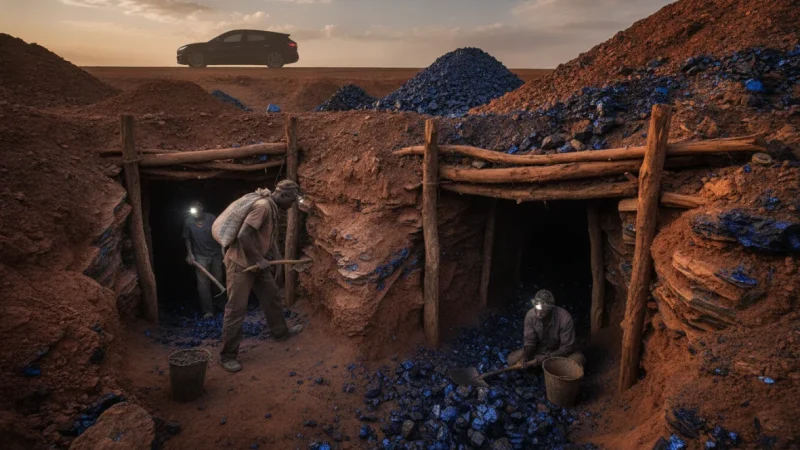 The Cobalt Mining Crisis: Uncovering the Dark Side of Electric Vehicle Batteries