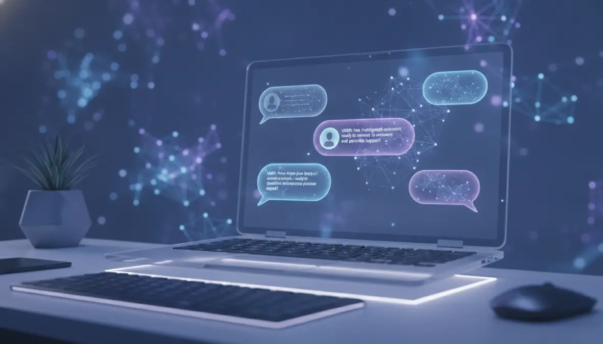 AI-powered digital immortality technology showing memory preservation chatbot interface