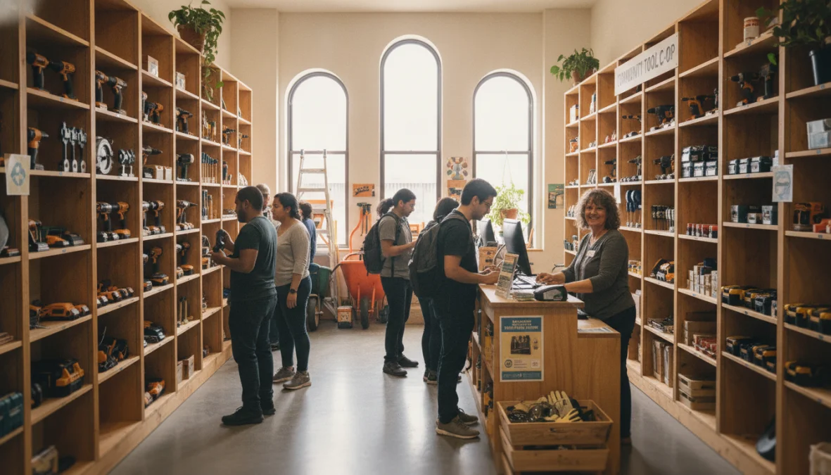 The Library Economy: How Tool Libraries Are Redefining Ownership and Community Sharing